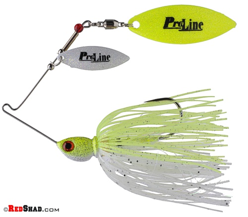 Phenix Pro Series Spinnerbait Chartreuse Flash