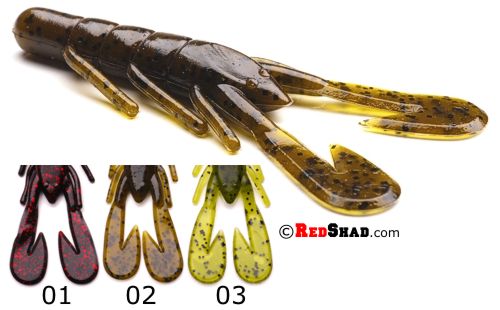 3" Zoom Ultravibe Speed Craw